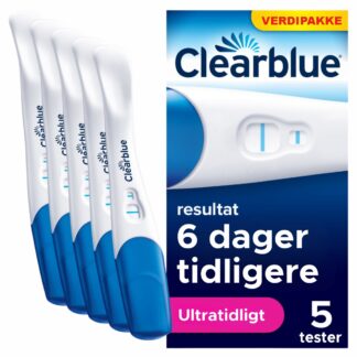 Clearblue Ultratidlig Graviditetstest – 5 stk