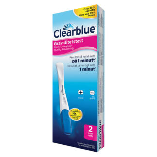 Clearblue Graviditetstest Rask Deteksjon - 2 stk. pk.